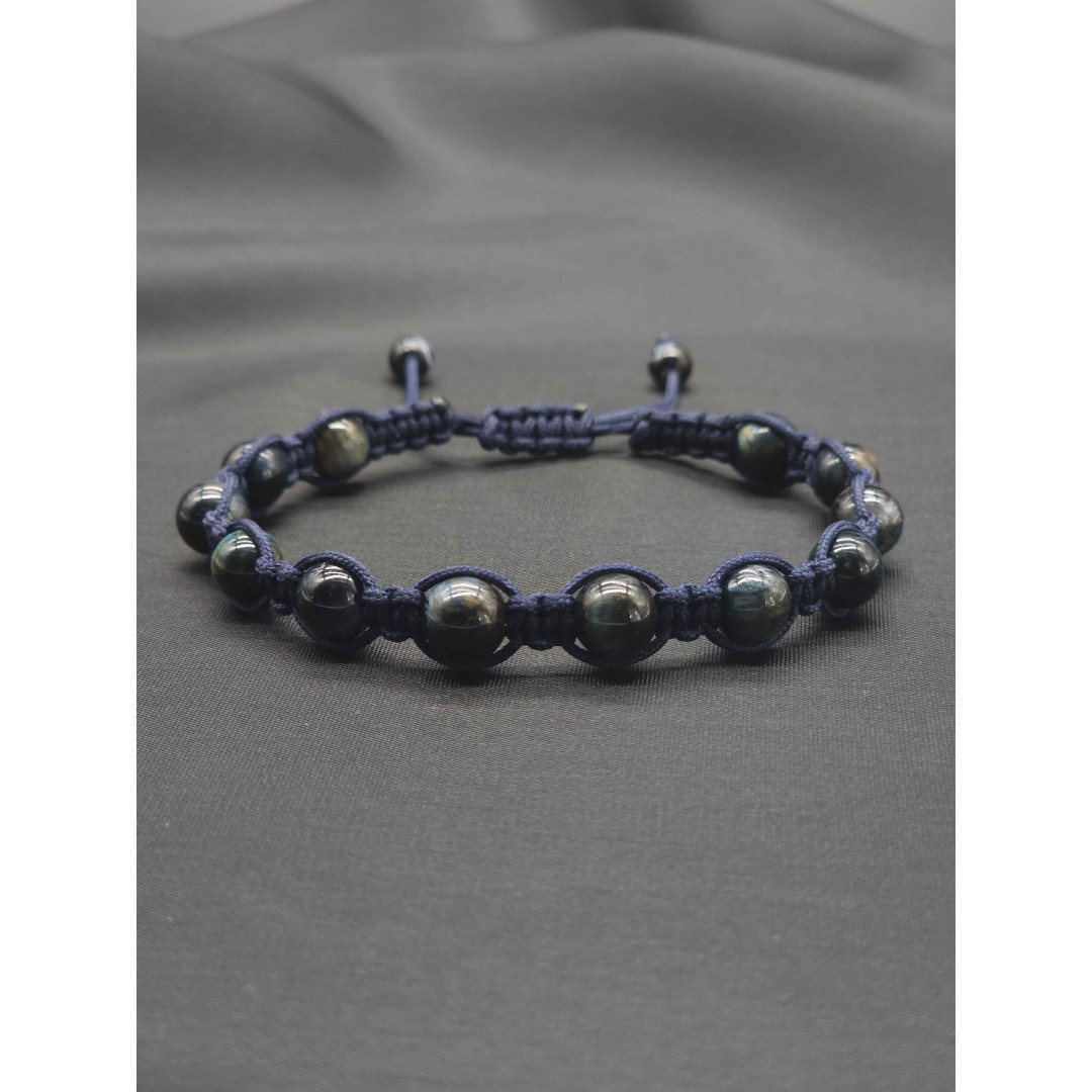 Mens bracelet-Blue Tiger eye Mens bracelet-Blue Tiger eye