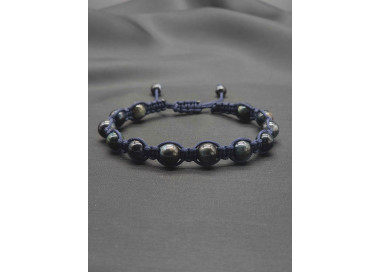 Mens bracelet-Blue Tiger eye